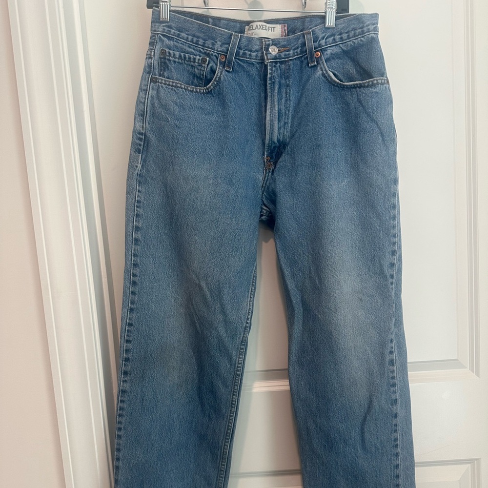 Levi's Blue Relaxed Fit Jeans Classic Comfort